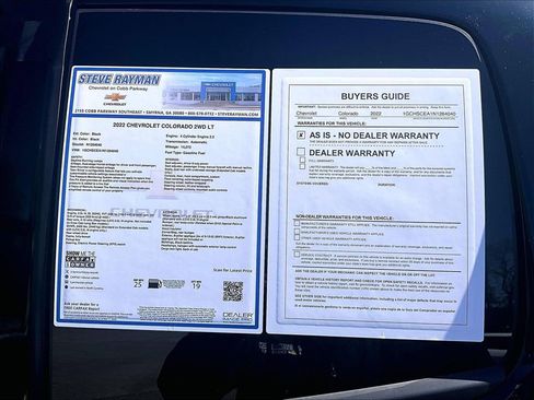 Certified 2022 Chevrolet Colorado LT w/ Fleet Safety Package image 26