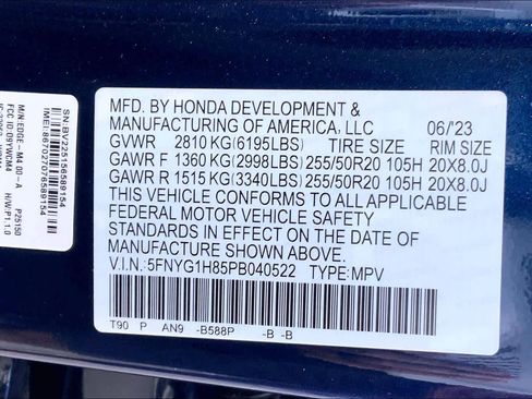 Used 2023 Honda Pilot Elite image 31