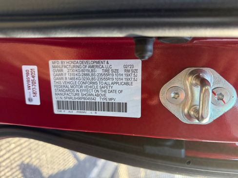 Used 2023 Honda Odyssey Elite image 22