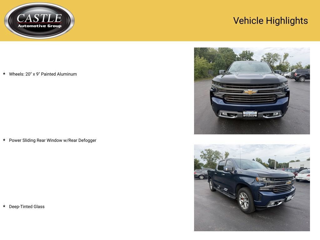 Used 2019 Chevrolet Silverado 1500 High Country AWD/4WD image 10