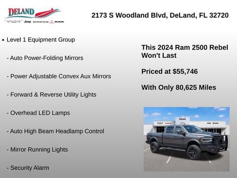 Used 2024 RAM 2500 Rebel w/ Safety Group AWD/4WD image 44