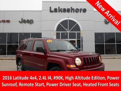Certified 2016 Jeep Patriot High Altitude