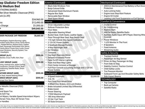 Used 2021 Jeep Gladiator Sport image 2