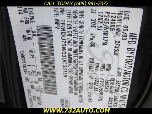 Used 2003 Ford Explorer Limited image 36