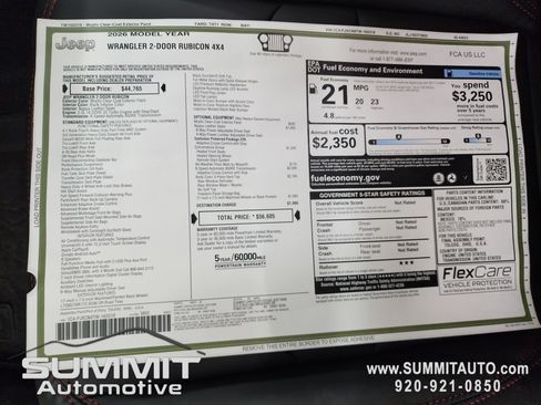 New 2026 Jeep Wrangler Rubicon image 50