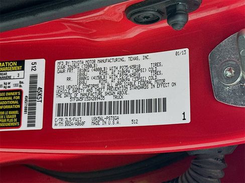 Used 2013 Toyota Tundra 4x4 CrewMax w/ SR5 Pkg image 27