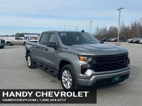 Certified 2023 Chevrolet Silverado 1500 Custom w/ LPO, Dark Essentials Package image 1