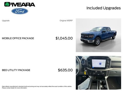 Used 2024 Ford F150 XLT w/ Mobile Office Package AWD/4WD image 4