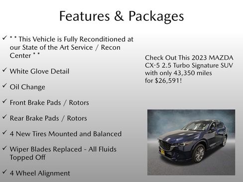 Certified 2023 MAZDA CX-5 Signature AWD/4WD image 4