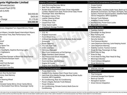 Used 2019 Toyota Highlander Limited