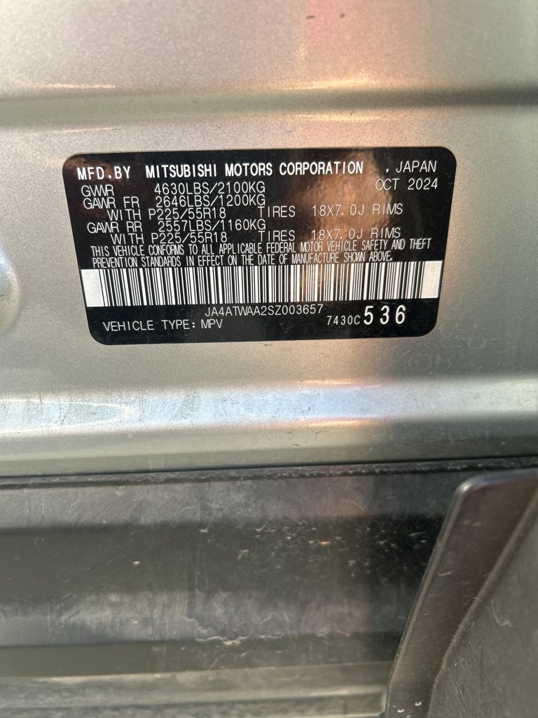 Used 2025 Mitsubishi Eclipse Cross SE AWD/4WD image 3