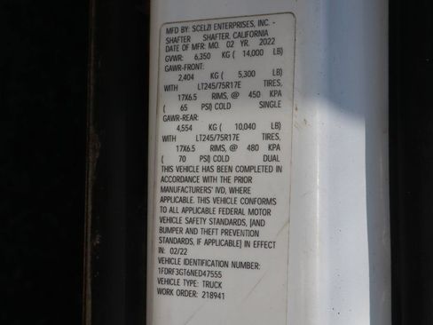 Used 2022 Ford F350 XL w/ Power Equipment Group RWD image 53