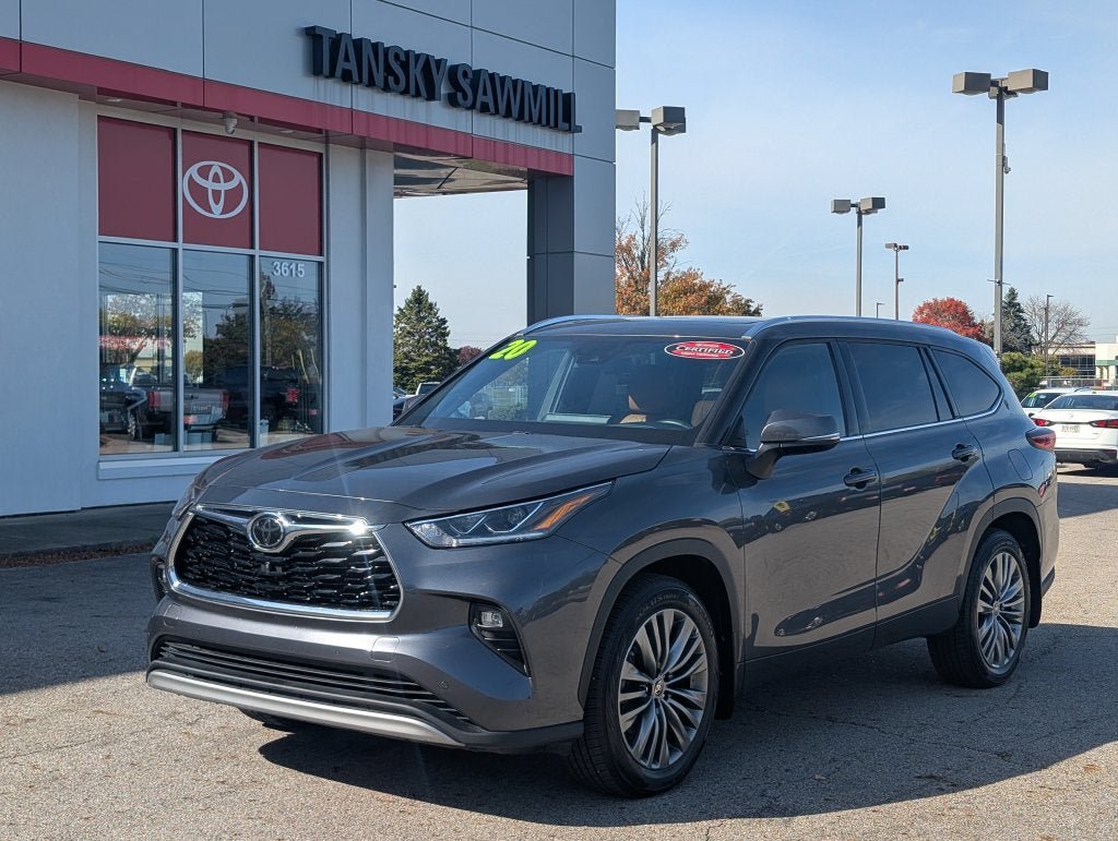 Certified 2020 Toyota Highlander Platinum AWD/4WD image 3
