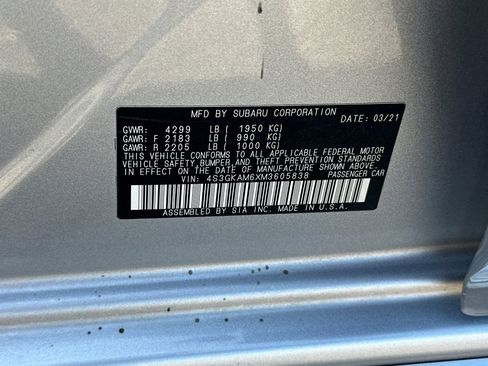Used 2021 Subaru Impreza 2.0i Sport w/ Popular Package #3 AWD/4WD image 28
