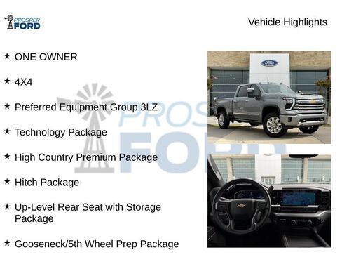 Used 2025 Chevrolet Silverado 2500 High Country w/ High Country Premium Package AWD/4WD image 5
