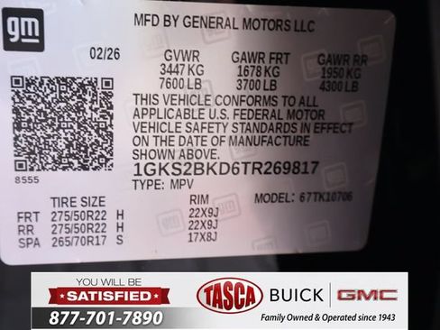 Used 2026 GMC Yukon Elevation AWD/4WD image 33