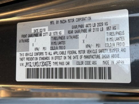 Used 2018 MAZDA MAZDA6 Sport image 32