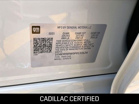 Certified 2023 Cadillac CT5 V w/ Premium Package RWD image 33