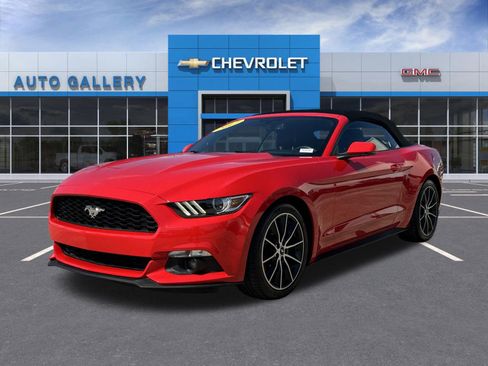 Used 2017 Ford Mustang Premium w/ Wheel & Stripe Package RWD image 1