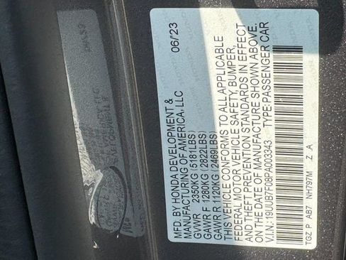 Certified 2023 Acura TLX Type S AWD/4WD image 29