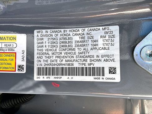 Used 2024 Honda CR-V LX image 16