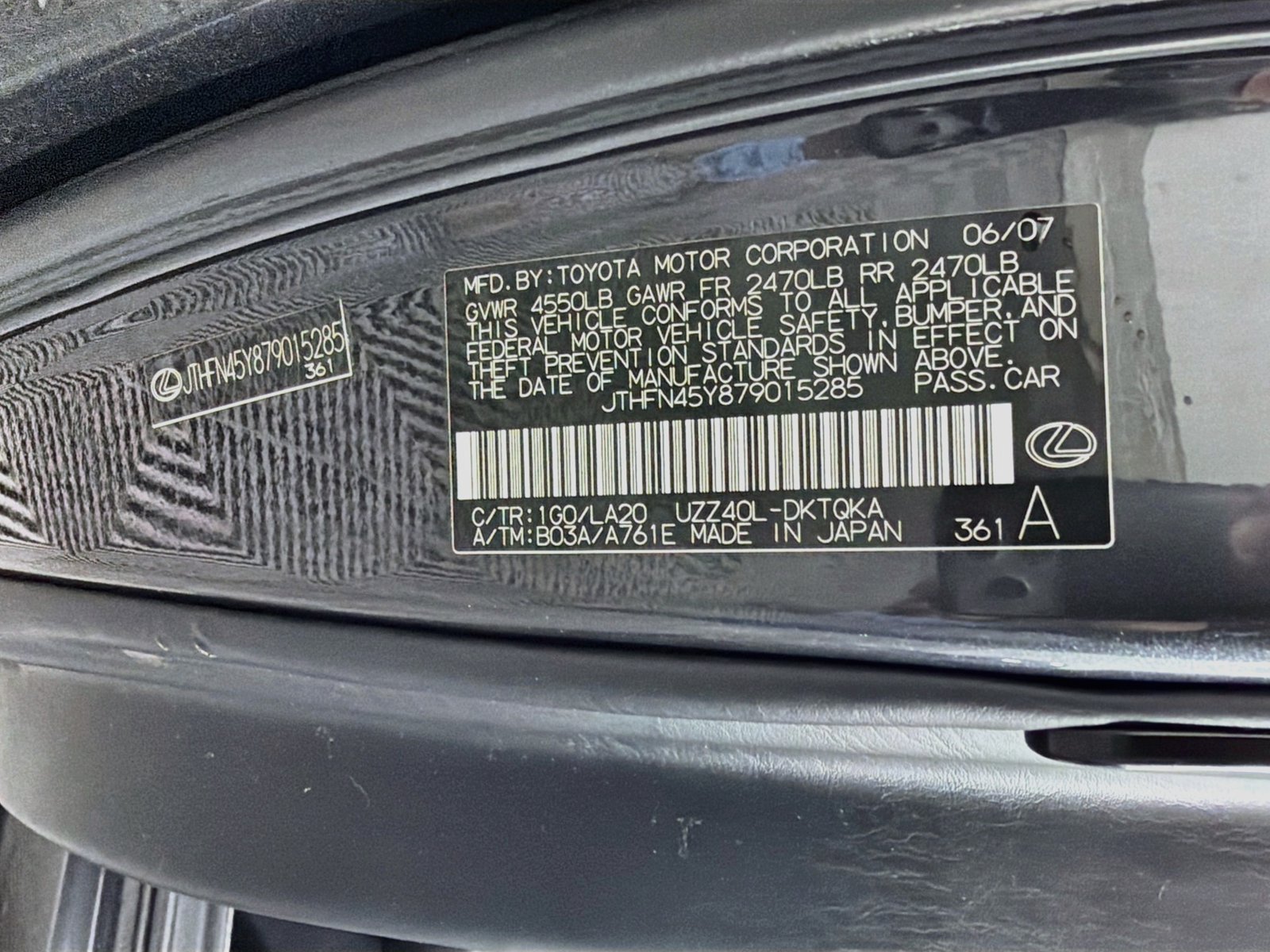 Used 2007 Lexus SC 430 Convertible RWD image 37
