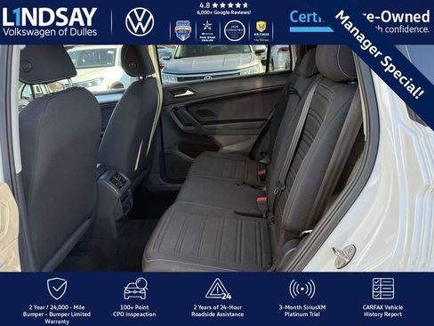 Certified 2022 Volkswagen Tiguan S w/ IQ.Drive Package image 14