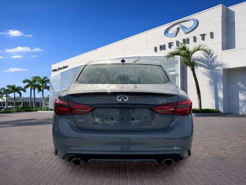 Used 2023 INFINITI Q50 Red Sport 400 w/ Carbon Fiber Package AWD/4WD image 6