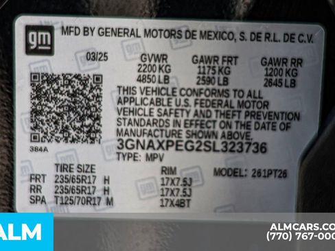 Used 2025 Chevrolet Equinox LT AWD/4WD image 57