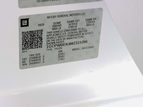 Used 2021 Chevrolet Silverado 1500 Custom image 31