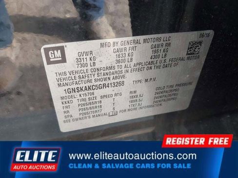 Used 2016 Chevrolet Tahoe LS w/ Max Trailering Package image 17