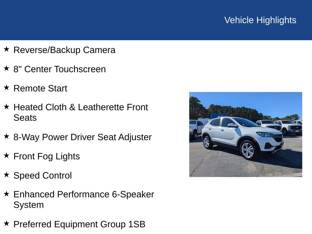 Used 2021 Buick Encore GX Preferred w/ Cold Weather Comfort Package FWD image 31