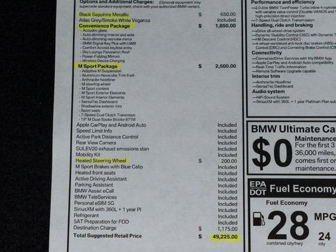 Used 2025 BMW X2 xDrive28i AWD/4WD image 49