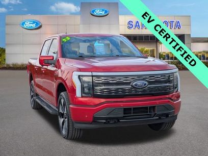 Certified 2023 Ford F150 Lightning Platinum