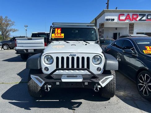 Used 2016 Jeep Wrangler Unlimited Sport w/ Quick Order Package 24S AWD/4WD image 5