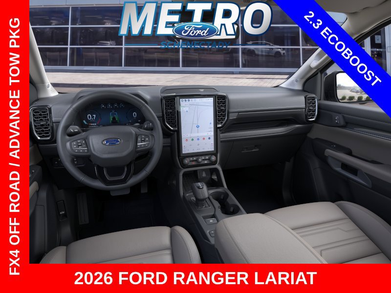 New 2026 Ford Ranger Lariat w/ FX4 Off-Road Package AWD/4WD image 9
