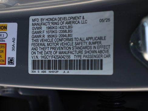 Used 2025 Honda Accord SE image 36