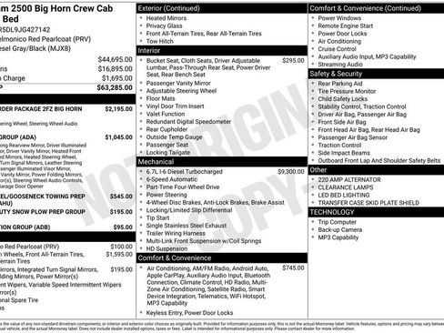 Used 2018 RAM 2500 Big Horn image 2