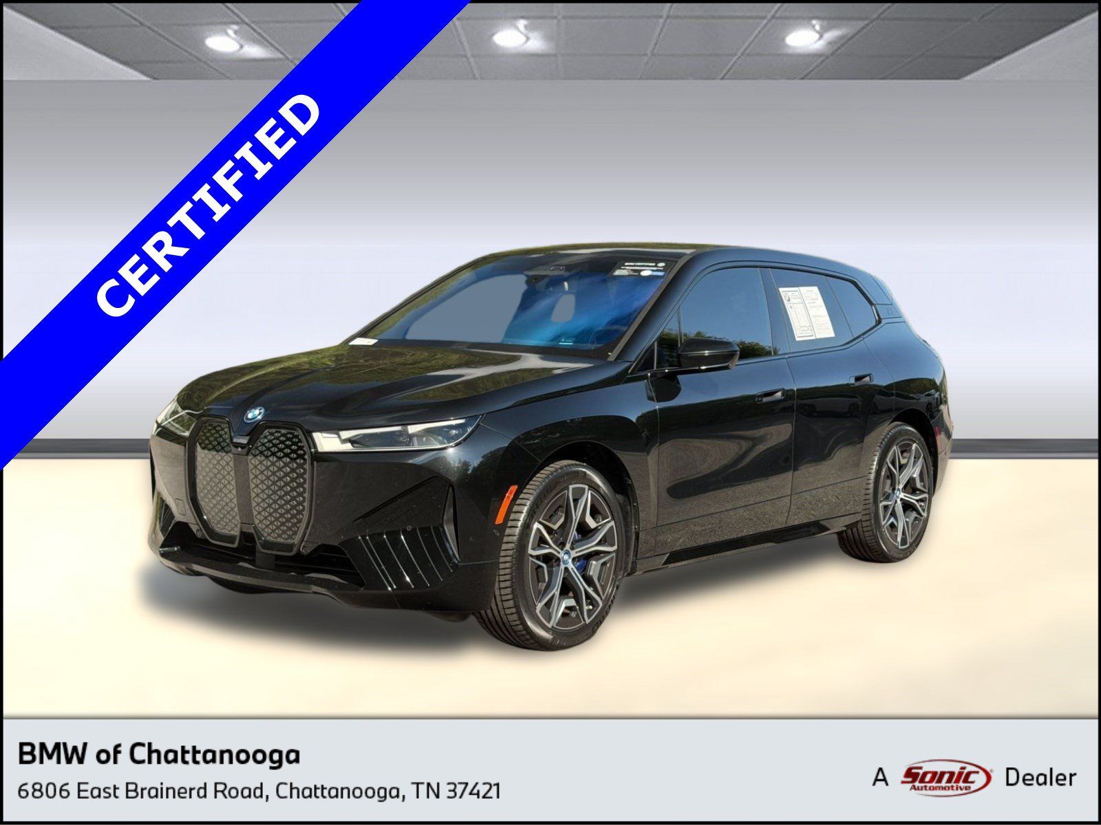 Certified 2024 BMW iX xDrive50 w/ Premium Package AWD/4WD image 1