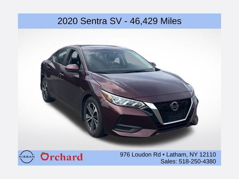 Used 2020 Nissan Sentra SV FWD image 1