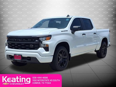 Used 2024 Chevrolet Silverado 1500 Custom w/ LPO, Dark Essentials Package RWD image 4