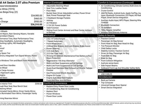 Used 2017 Audi A4 2.0T Ultra Premium image 29