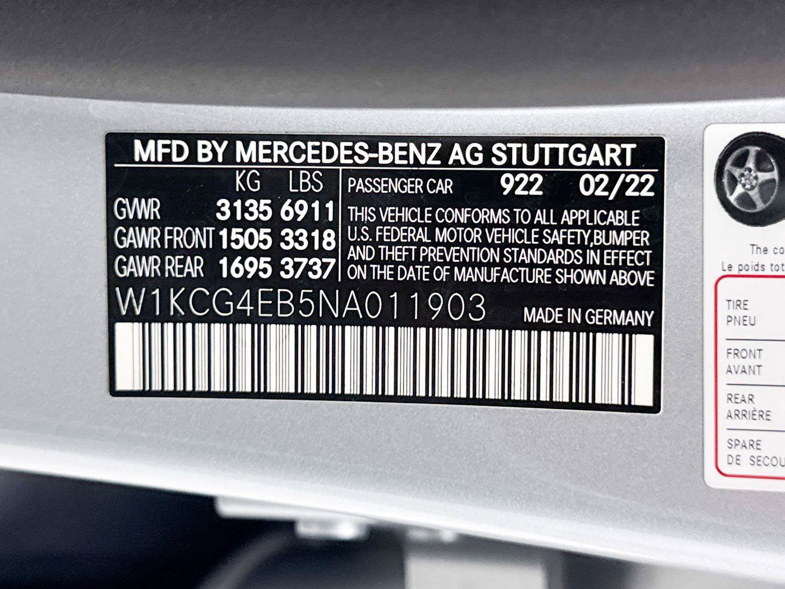 Used 2022 Mercedes-Benz EQS 580 4MATIC Sedan image 29