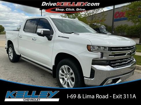 Used 2021 Chevrolet Silverado 1500 LTZ w/ Technology Package AWD/4WD image 1