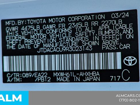 Used 2024 Toyota Prius Prime Premium w/ Advanced Technology Package image 50