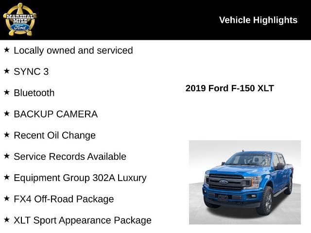 Certified 2019 Ford F150 XLT w/ Equipment Group 302A Luxury AWD/4WD image 2