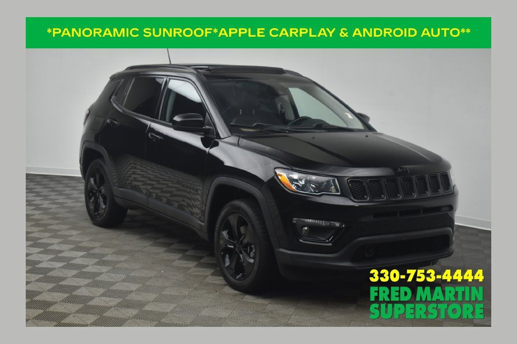 Used 2021 Jeep Compass Latitude w/ Sun and Sound Group AWD/4WD 360° Tour