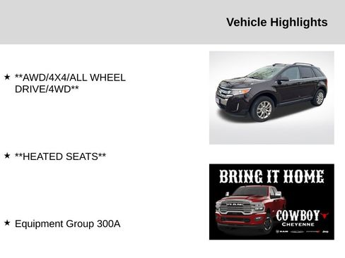Used 2013 Ford Edge Limited AWD/4WD image 2