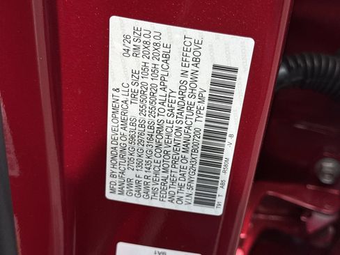 New 2026 Honda Pilot Sport image 37