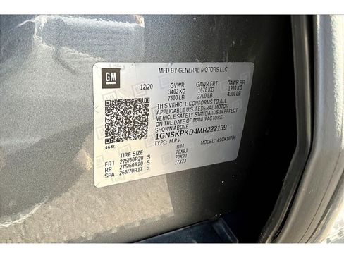 Used 2021 Chevrolet Tahoe Z71 w/ Z71 Off-Road Package image 8